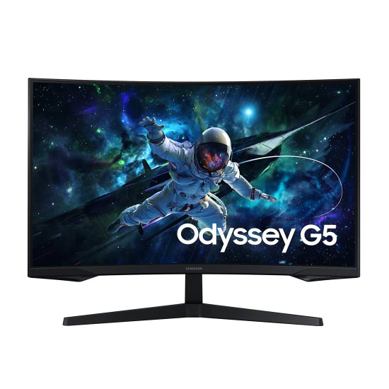 Монитор Samsung S32CG552EU, 81.3 см, 32 инча, 2560 x 1440 пиксела, Quad HD, LED, Black