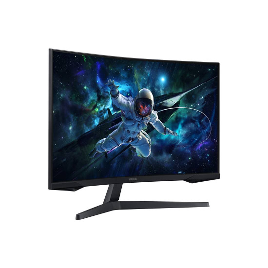 Монитор Samsung S32CG552EU, 81.3 см, 32 инча, 2560 x 1440 пиксела, Quad HD, LED, Black