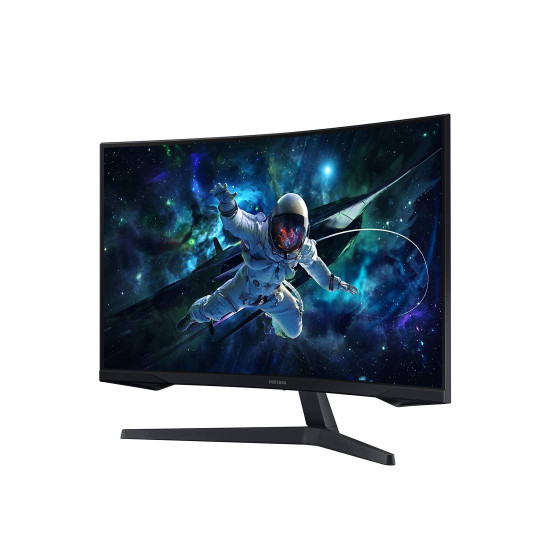 Монитор Samsung S32CG552EU, 81.3 см, 32 инча, 2560 x 1440 пиксела, Quad HD, LED, Black