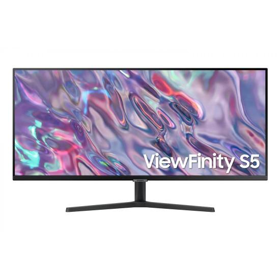 Монитор SAMSUNG S34C500, LS34C500GAUXEN, 34 инча, 21:9, Wide, 3440x1440, WQHD, VA, 5ms, 100Hz, 2xHDMI, 1xDP, Freesync