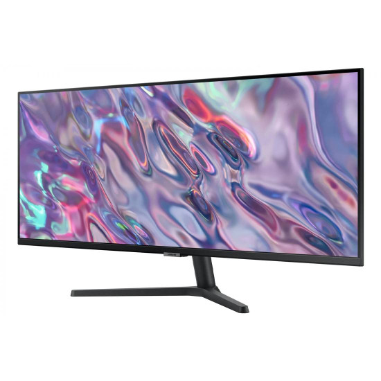 Монитор SAMSUNG S34C500, LS34C500GAUXEN, 34 инча, 21:9, Wide, 3440x1440, WQHD, VA, 5ms, 100Hz, 2xHDMI, 1xDP, Freesync