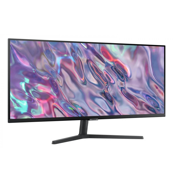 Монитор SAMSUNG S34C500, LS34C500GAUXEN, 34 инча, 21:9, Wide, 3440x1440, WQHD, VA, 5ms, 100Hz, 2xHDMI, 1xDP, Freesync