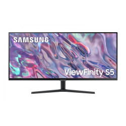 Монитор SAMSUNG S34C500, LS34C500GAUXEN, 34 инча, 21:9, Wide, 3440x1440, WQHD, VA, 5ms, 100Hz, 2xHDMI, 1xDP, Freesync