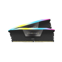 RAM памет Corsair Vengeance RGB, 96GB (2x48GB) DDR5, 6400MT/s, CL32, Kit of 2