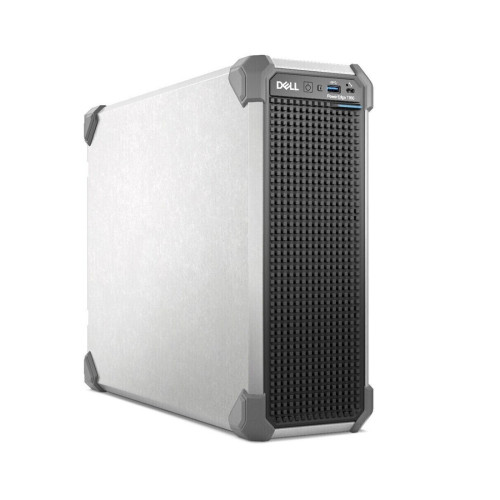 Сървър Dell PowerEdge R260, 3.5 инча, Intel Xeon Performance 6315P 2.8 GHz, без RAM, без HDD