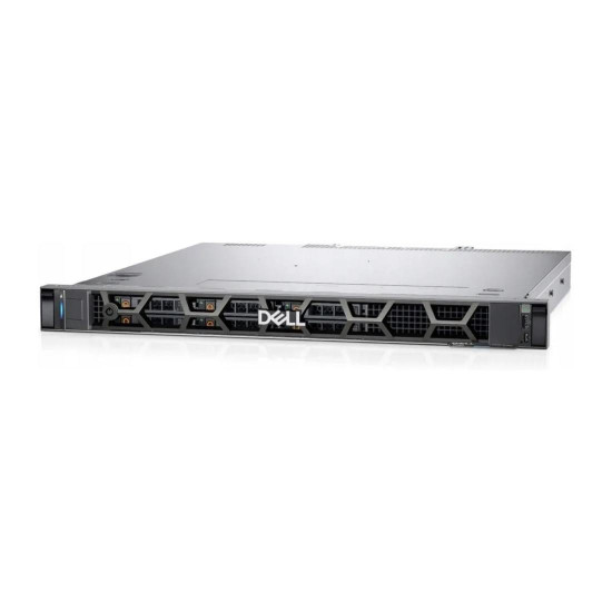 Сървър Dell PowerEdge R260, 3.5 инча, Intel Xeon Performance 6315P 2.8 GHz, без RAM, без HDD