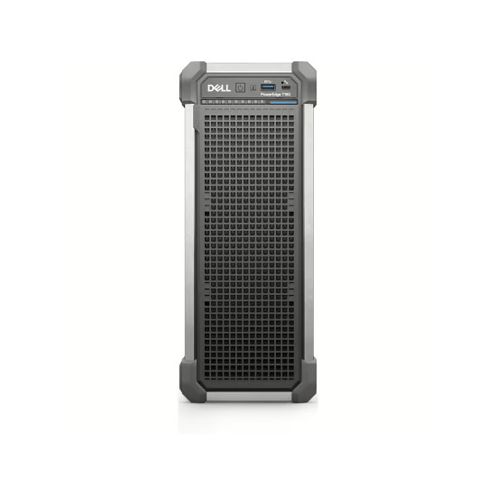 Сървър Dell PowerEdge T160, Xeon E-2434, 3.4GHz-4.5GHz, 4C/8T, 16GB DDR5 ECC, 480GB SSD, PERC H355, 3 x 3.5 инча SAS/SATA, TPM 2.0, 2 x 1GbE LAN, iDRAC9 Basic, 300W PSU, Tower