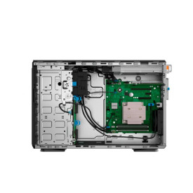 Сървър Dell PowerEdge T360, Intel Xeon 6353P, 2.7GHz–5.4GHz, 24MB кеш, 8 ядра, 16GB DDR5 4800MHz UDIMM, 480GB SSD SATA, PERC H755, Broadcom 1Gb LOM, iDRAC9 Basic, Dual 700W PSU, Tower