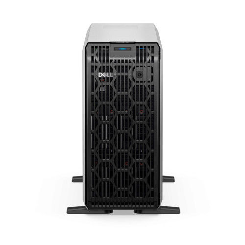 Сървър Dell PowerEdge T360, Intel Xeon 6353P, 2.7GHz–5.4GHz, 24MB кеш, 8 ядра, 16GB DDR5 4800MHz UDIMM, 480GB SSD SATA, PERC H755, Broadcom 1Gb LOM, iDRAC9 Basic, Dual 700W PSU, Tower