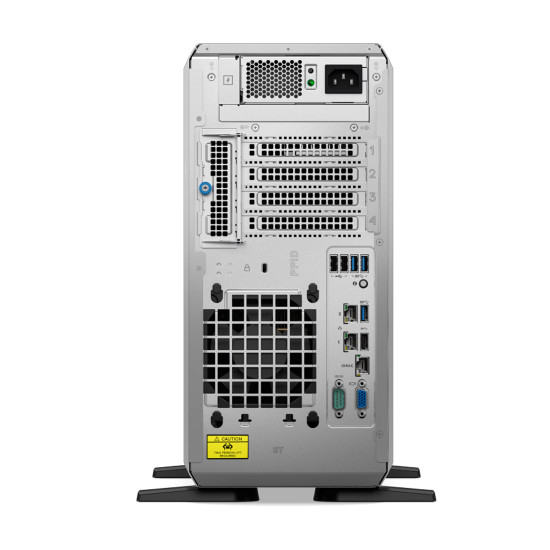 Сървър Dell PowerEdge T360, Intel Xeon 6353P, 2.7GHz–5.4GHz, 24MB кеш, 8 ядра, 16GB DDR5 4800MHz UDIMM, 480GB SSD SATA, PERC H755, Broadcom 1Gb LOM, iDRAC9 Basic, Dual 700W PSU, Tower