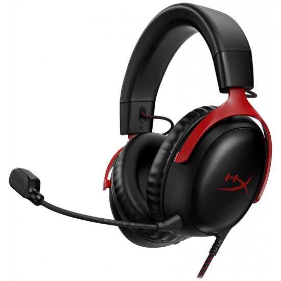 Слушалки HP HyperX Cloud III, Black/Red