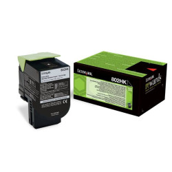 Тонер касета LEXMARK 802HK, 80C2HK0, Black