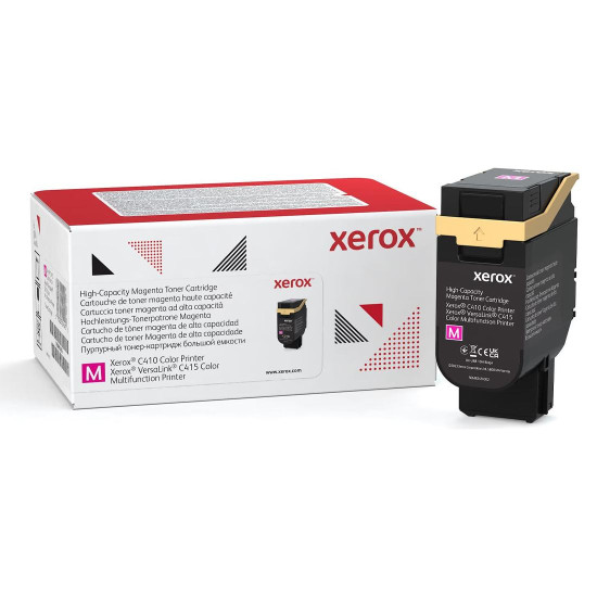 Тонер касета XEROX VersaLink C410/C415, 006R04766, Magenta Тонер касета XEROX VersaLink C410/C415, 006R04766, Magenta