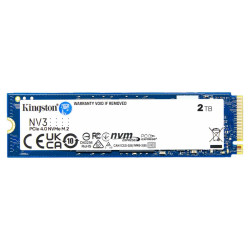 Вътрешен SSD Диск KINGSTON 2000GB NV3, M.2 2280, PCIe 4.0