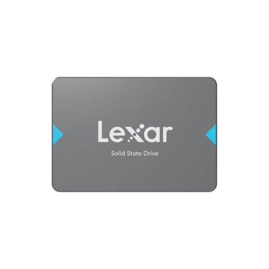 Вътрешен SSD диск Lexar NQ100, 512GB, 2.5 инча, SATA III 6Gb/s, до 560MB/s четене, до 480MB/s запис