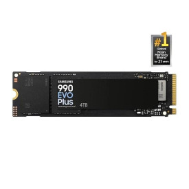 Вътрешен SSD диск SAMSUNG 990 EVO Plus, 4TB, M.2, NVMe, PCIe