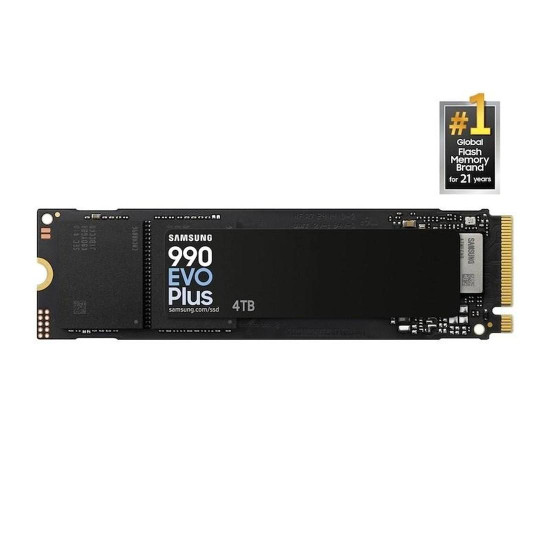 Вътрешен SSD диск SAMSUNG 990 EVO Plus, 4TB, M.2, NVMe, PCIe