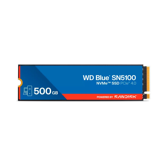Вътрешен SSD диск Western Digital Blue SN5100, 500GB, M.2 NVMe, PCIe 4.0