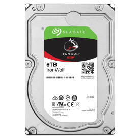 Вътрешен твърд диск SEAGATE IronWolf NAS HDD ST6000VN006, 6TB , 5400rpm, 6Gb/s SATA, 256MB кеш, 3.5 инча - (2 броя)