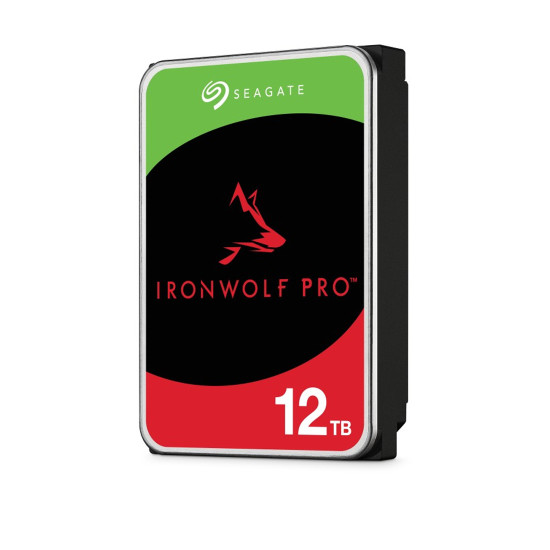 Вътрешен твърд диск Seagate IronWolf Pro 12TB, 7200rpm, SATA 6Gb/s, 256MB, Recertified