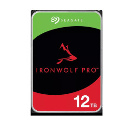 Вътрешен твърд диск Seagate IronWolf Pro 12TB, 7200rpm, SATA 6Gb/s, 256MB, Recertified