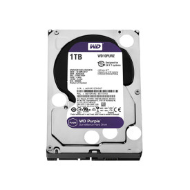 Вътрешен твърд диск WESTERN DIGITAL Purple WD10PURZ, 1TB, 3.5 инча, SATA3, 5400 rpm, 64MB