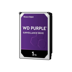 Вътрешен твърд диск WESTERN DIGITAL Purple WD10PURZ, 1TB, 3.5 инча, SATA3, 5400 rpm, 64MB