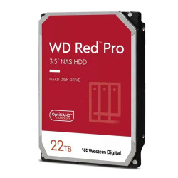 Вътрешен твърд диск Western Digital Red Pro NAS 22TB, 7200rpm, 512MB, 3.5 инча