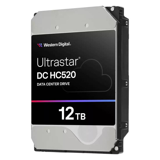 Вътрешен твърд диск WESTERN DIGITAL Ultrastar DC HC520, 12ТB, 3.5 инча, 256MB, 7200rpm