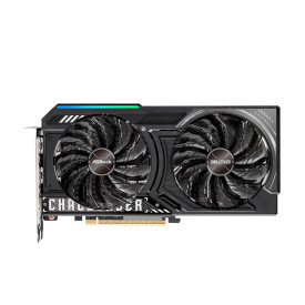 Видеокарта ASRock Radeon RX 9060 XT Challenger OC, 8GB GDDR6, 3290MHz Boost, PCIe 5.0, HDMI 2.1b, DisplayPort 2.1a, Dual Fan, Metal Backplate, Black