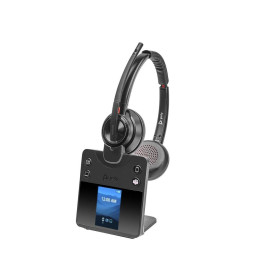 Безжични слушалки HP Poly Focus 625 Fold, Black