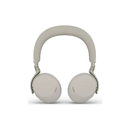 Безжични слушалки Jabra Evolve3 75 UC, Link390c, сертифицирани за UC, Warm Gray