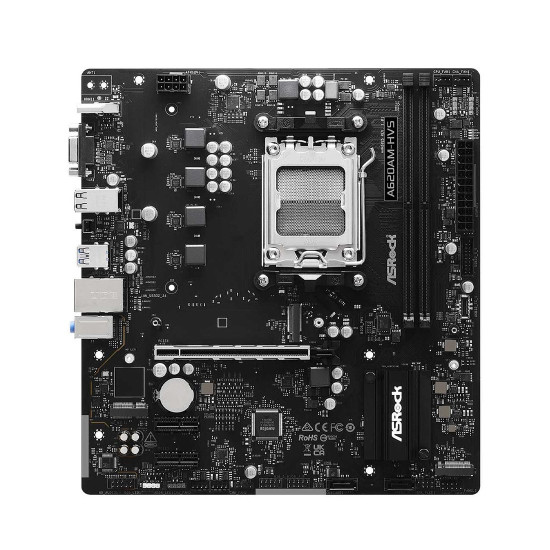 Дънна платка ASRock A620AM-HVS A620A , mATX, AM5, DDR5