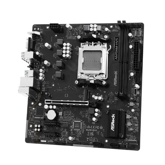 Дънна платка ASRock A620AM-HVS A620A , mATX, AM5, DDR5