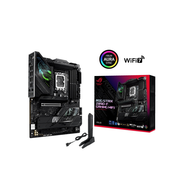Дънна платка ASUS ROG STRIX Z890-F GAMING WIFI, LGA1851, DDR5, ATX
