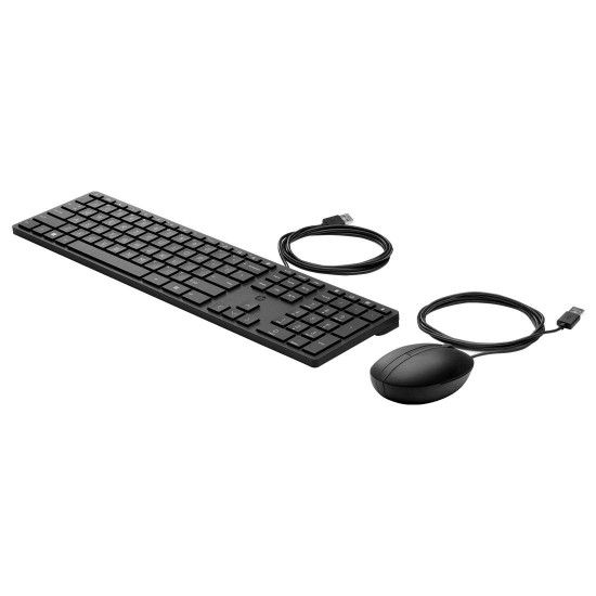 Комплект клавиатура и мишка HP Wired 320MK, Black