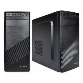 Кутия за компютър FC-F61A-USB-C, ATX, 7 слота, 1 x 5.25 инча, 2 x 3.5 инча H.D., 2 x 2.5 инча, 2 x USB 3.0, 1 x Type-C, 1 x AUDIO, PSU 550W, 12 см, 20+4 pin