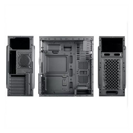 Кутия за компютър FC-F61A-USB-C, ATX, 7 слота, 1 x 5.25 инча, 2 x 3.5 инча H.D., 2 x 2.5 инча, 2 x USB 3.0, 1 x Type-C, 1 x AUDIO, PSU 550W, 12 см, 20+4 pin