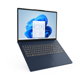 Лаптоп IdeaPad Slim 3 16ARP10, 16 инча, AMD Ryzen 5 7535HS, WUXGA IPS, 24GB DDR5, 512GB SSD, AMD Radeon 660M, Wi-Fi 6, Cosmic Blue