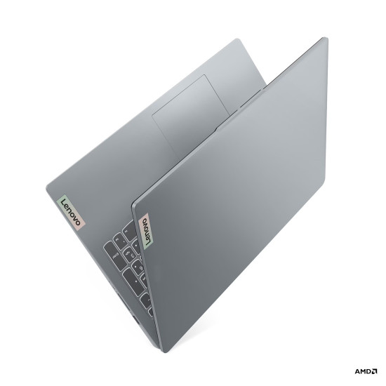 Лаптоп Lenovo IdeaPad Slim 3, Intel N100, 15.6 инча FHD, 8GB DDR5 RAM, 256GB SSD, Arctic Grey
