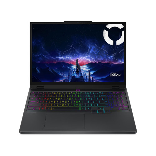 Лаптоп Lenovo Legion 5 15IRX10, 15.1 инча, Intel Core i7-13650HX, RTX 5050, 2x12GB DDR5, 1TB SSD, OLED, Black