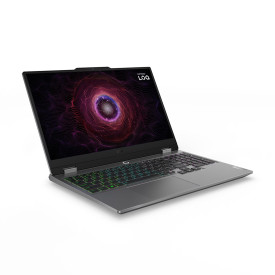 Лаптоп Lenovo LOQ 15ARP9, 15.6 инча, FHD, IPS, AMD Ryzen 7 7435HS, NVIDIA RTX 4050 6GB, 16GB RAM, 512GB SSD, Free DOS, Luna Grey