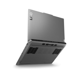 Лаптоп Lenovo LOQ 15ARP9, 15.6 инча, FHD, IPS, AMD Ryzen 7 7435HS, NVIDIA RTX 4050 6GB, 16GB RAM, 512GB SSD, Free DOS, Luna Grey