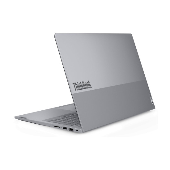 Лаптоп LENOVO ThinkBook 16 G8 IRL, Intel Core 3 100U, 16 инча, WUGXA, 8 GB RAM, 256 GB M.2 2242 PCIe Gen4 SSD, FreeDOS, Luna Grey
