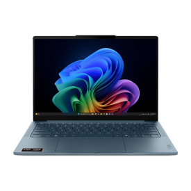 Лаптоп LENOVO Yoga Slim 7, AMD Ryzen AI 5 330, 14 инча, WUXGA OLED, 16 GB DDR5, 512 GB PCIe SSD, Tidal Teal