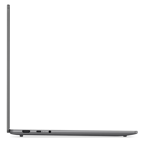 Лаптоп LENOVO YOGA Slim 7, Intel Core Ultra 7 258V, 15.3 инча, 2.8K, 120Hz, Touch, 32GB DDR5, 1TB SSD, Windows 11 Home, Сив