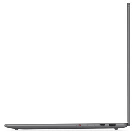 Лаптоп LENOVO YOGA Slim 7, Intel Core Ultra 7 258V, 15.3 инча, 2.8K, 120Hz, Touch, 32GB DDR5, 1TB SSD, Windows 11 Home, Сив