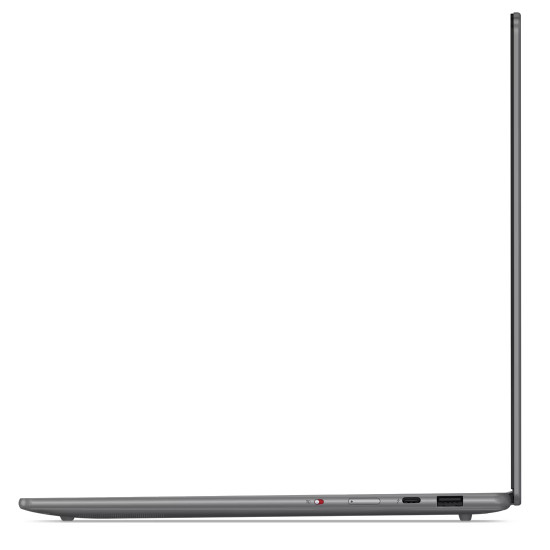 Лаптоп LENOVO YOGA Slim 7, Intel Core Ultra 7 258V, 15.3 инча, 2.8K, 120Hz, Touch, 32GB DDR5, 1TB SSD, Windows 11 Home, Сив