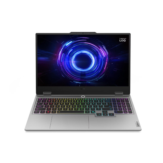 Лаптоп LOQ 15IRX10, 15.6 инча FHD IPS, Intel Core i7-13700HX, 2x 12GB DDR5-4800, 512GB SSD PCIe 4.0x4 NVMe, NVIDIA GeForce RTX 5060 8GB GDDR7, Luna Grey