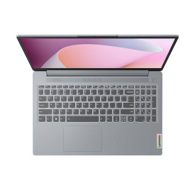 Лаптоп LENOVO IdeaPad Slim 3, AMD Ryzen 7 5825U, 15.6 инча Full HD, 300 нита, 16GB DDR5 RAM, 512GB SSD, Arctic Grey